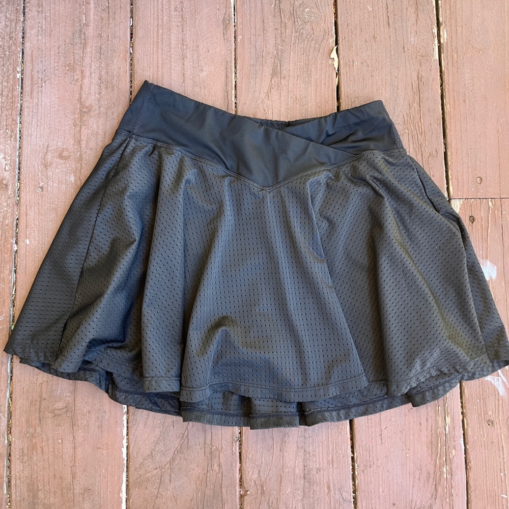 Black Tennis Skirt